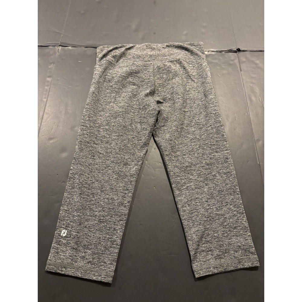 FootJoy Spacedye High-Waisted Performance Golf Capri Leggings - Picture 3 of 7